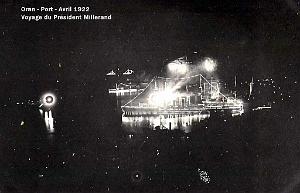 ORAN- VOYAGE DE MILLERAND AVRIL 1923